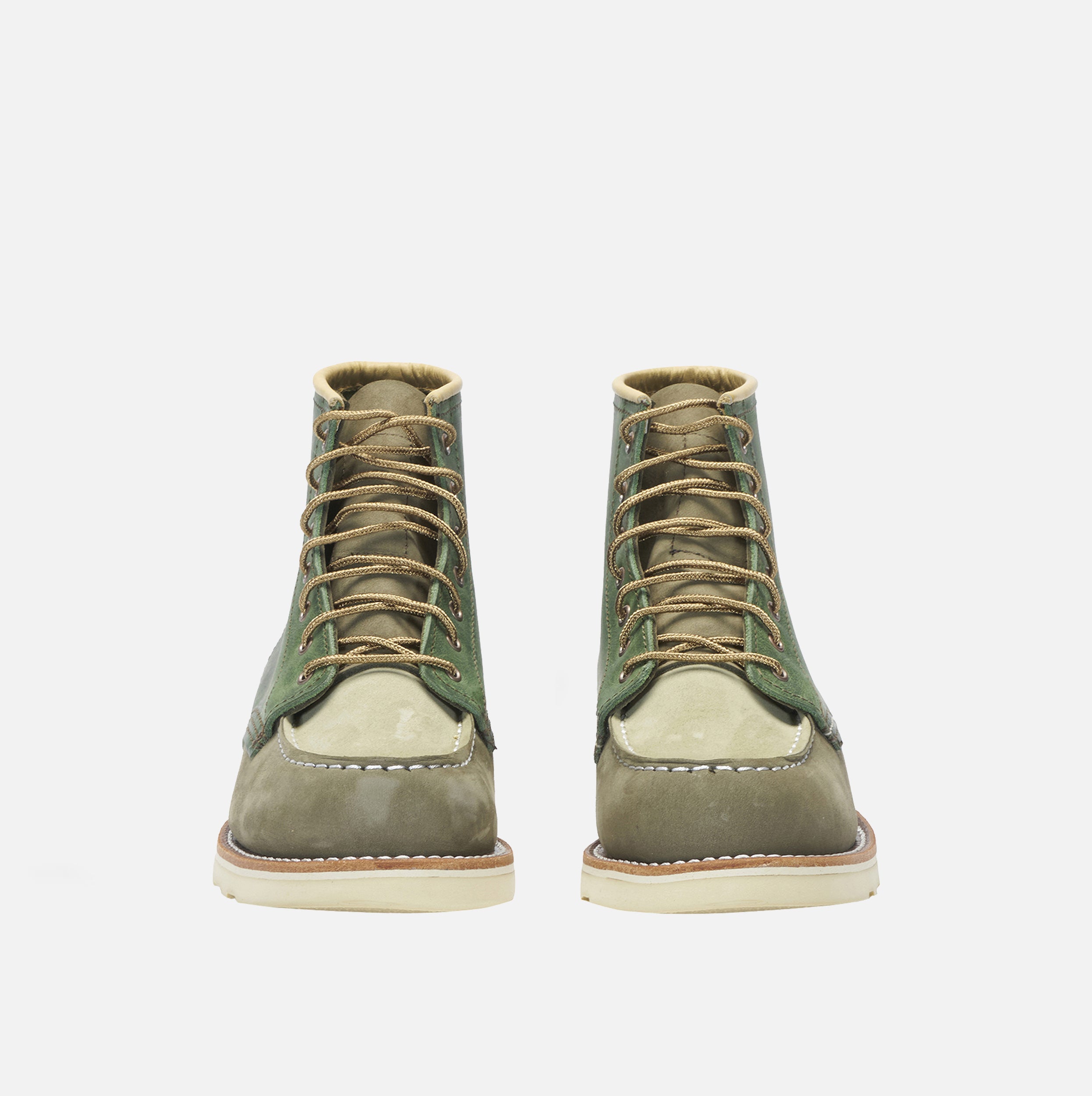 3465 Classic Moc The Great in Multi Green Red Wing Amsterdam