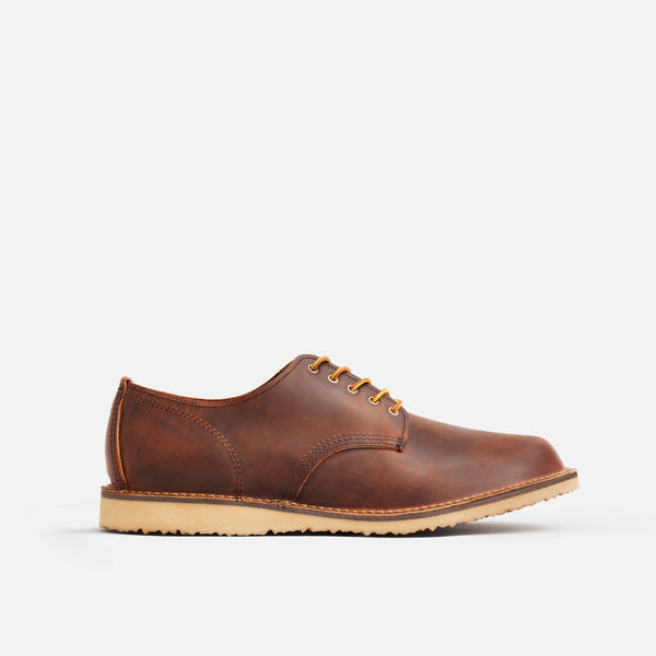 Red Wing Oxford Lace Up Shoes Men’s 9 E Brown Pebbled Leather 8614 Red Wing Shoes | Shoes | Red Wing Mens Safety Toe Oxford  main image 2