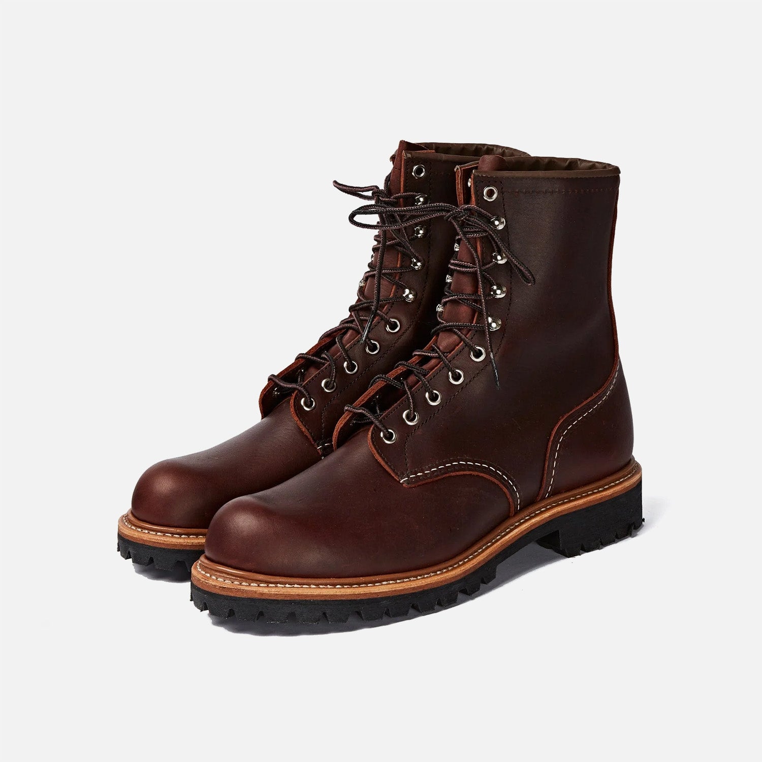 Red Wing Amsterdam 4585 Logger Briar Oil Slick