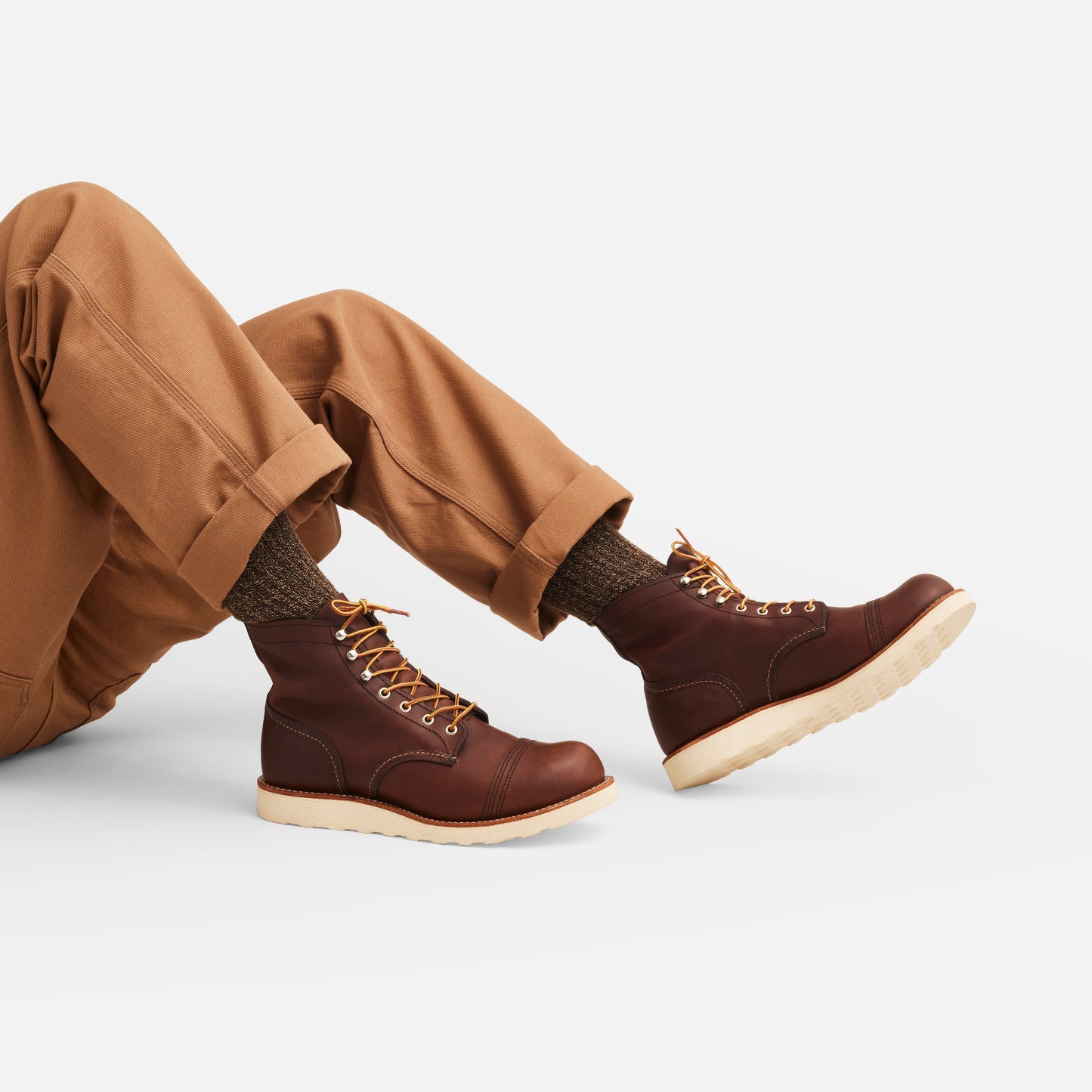 Red Wing Amsterdam 8088 Iron Ranger Amber Harness