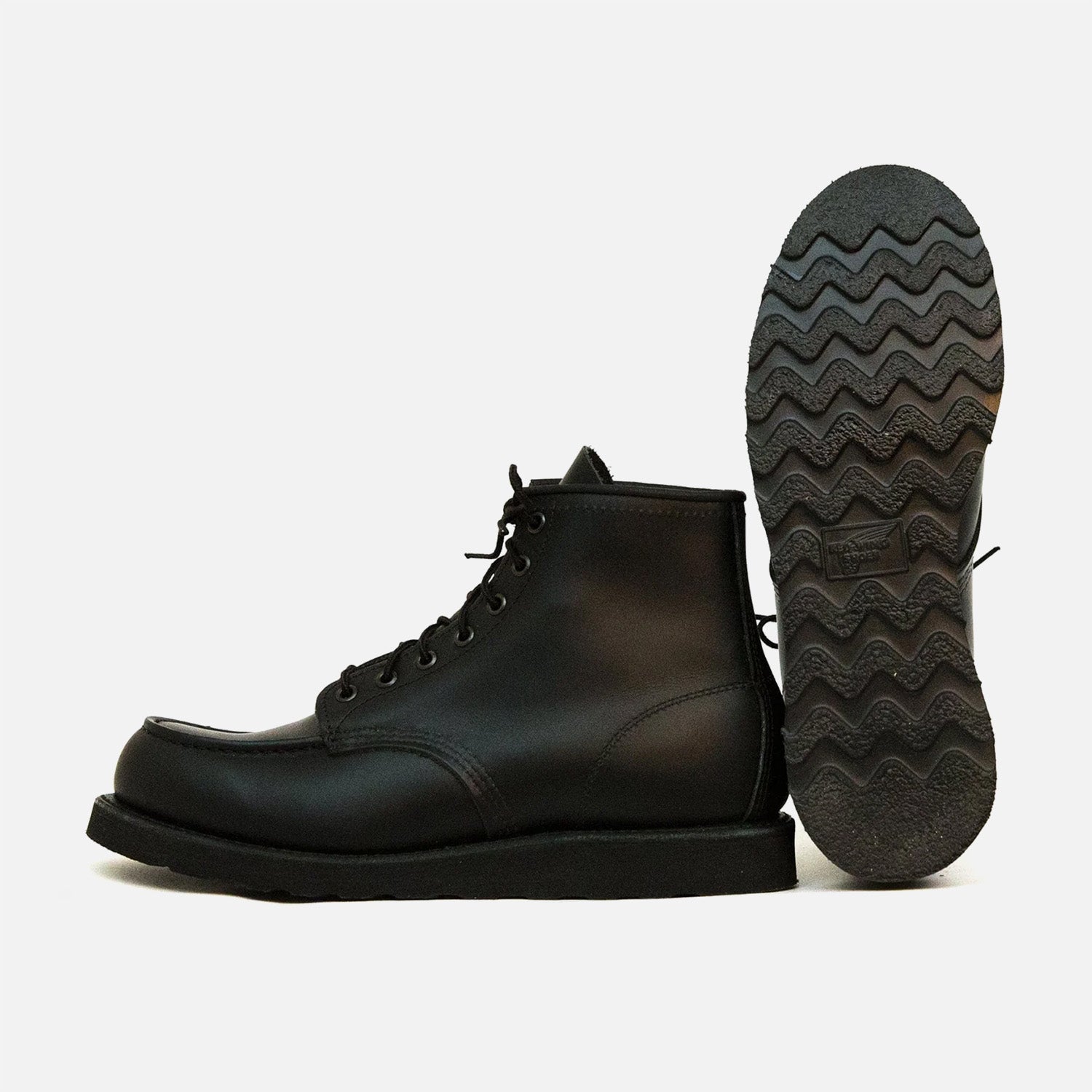 8137 6 Classic Moc Black Chrome Red Wing Shoes