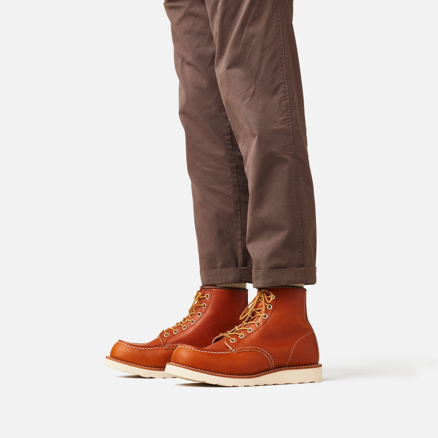 Red Wing Amsterdam 875 6" Classic Moc Toe Oro Legacy