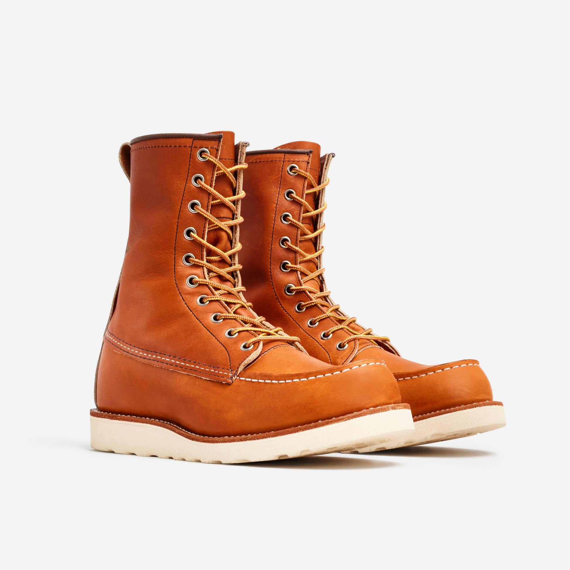 Red Wing Amsterdam 877 8" Classic Moc Toe Oro Legacy