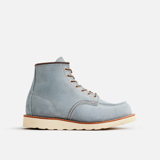 Red Wing Amsterdam 8800 Classic Moc Toe Dusty Blue Abilene Boots