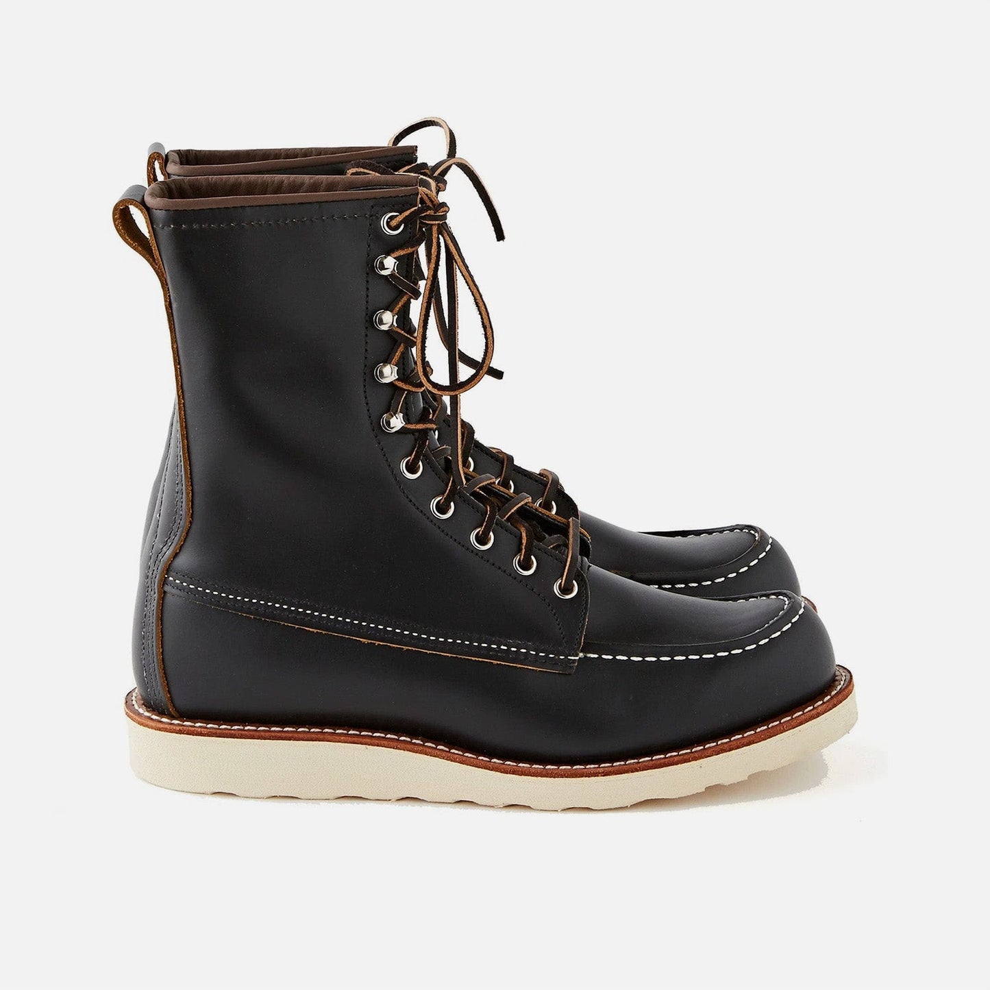 Red Wing Amsterdam 8829 8'' Classic Moc Toe Black Klondike - Billy Boot