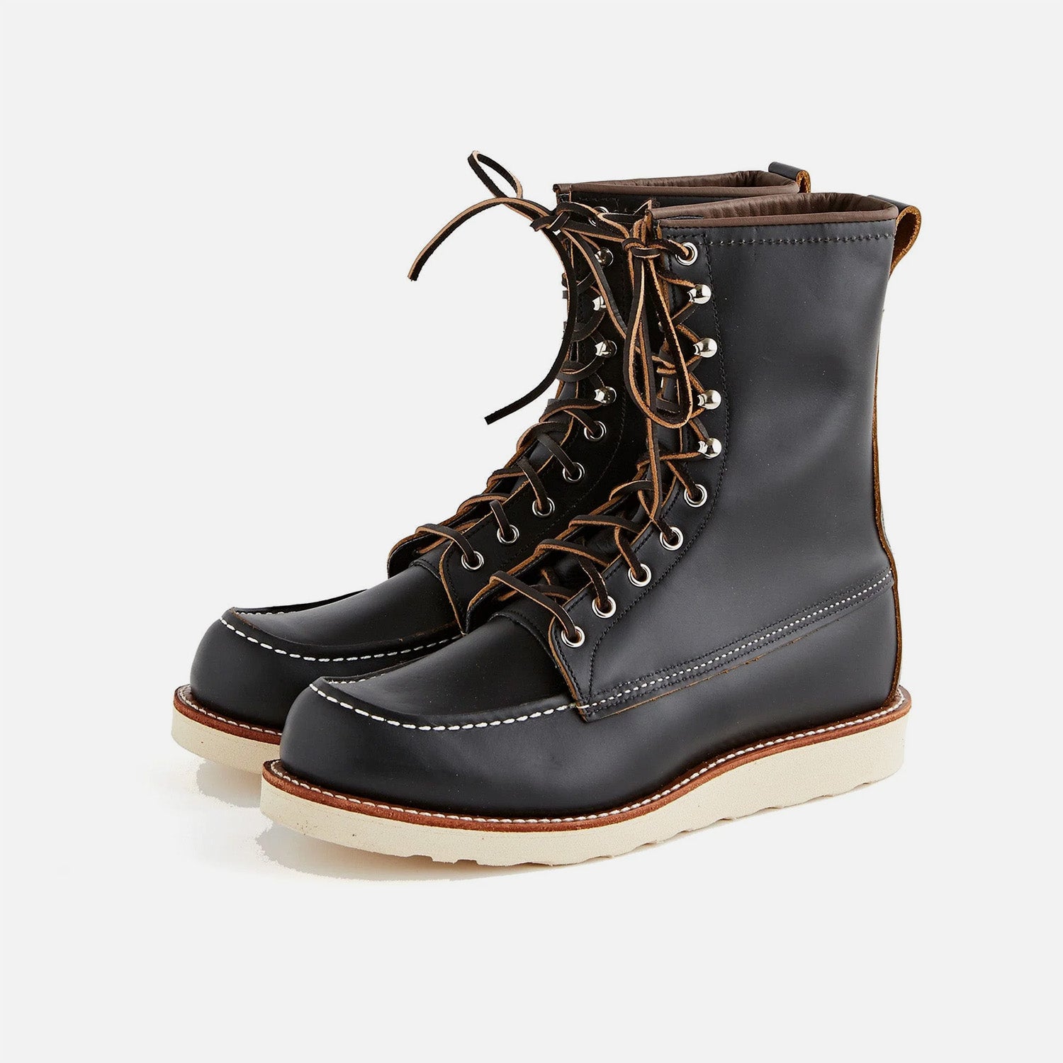 Red Wing Amsterdam 8829 8'' Classic Moc Toe Black Klondike - Billy Boot