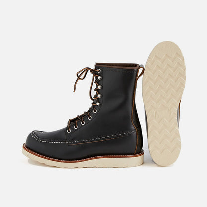 Red Wing Amsterdam 8829 8'' Classic Moc Toe Black Klondike - Billy Boot