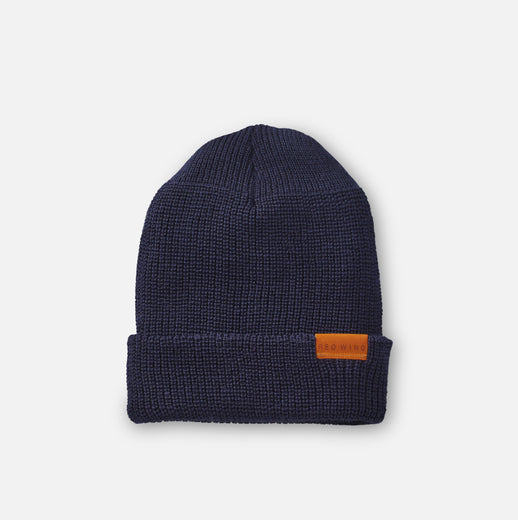 Red Wing Amsterdam Merino Wool Knit Cap Beanie – Navy 87676808 889475985896