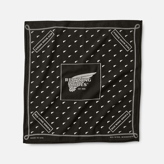 Red Wing Amsterdam Red Wing Bandana - Black 889475917842