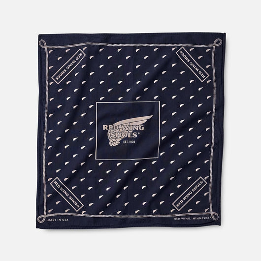 Red Wing Bandana - Navy