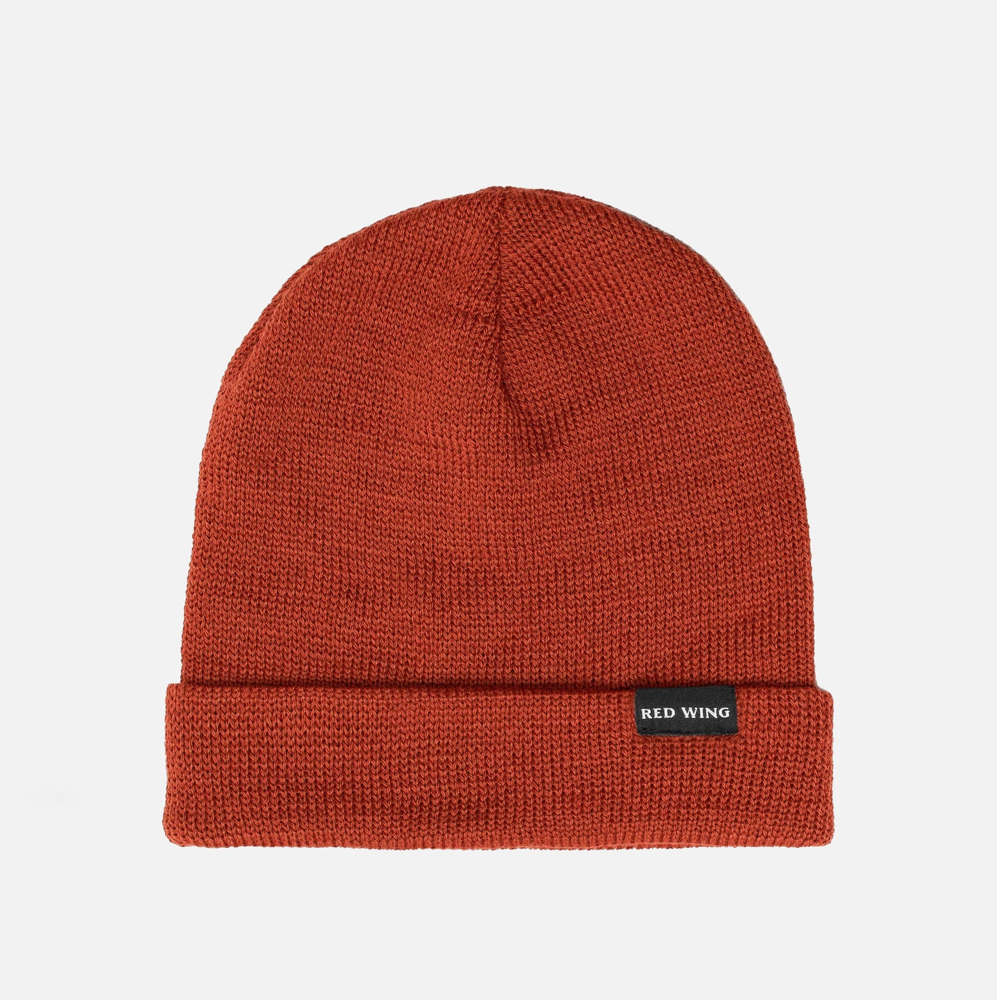 Red Wing Amsterdam Shaniko Wool Jersey Beanie Hat - Rust