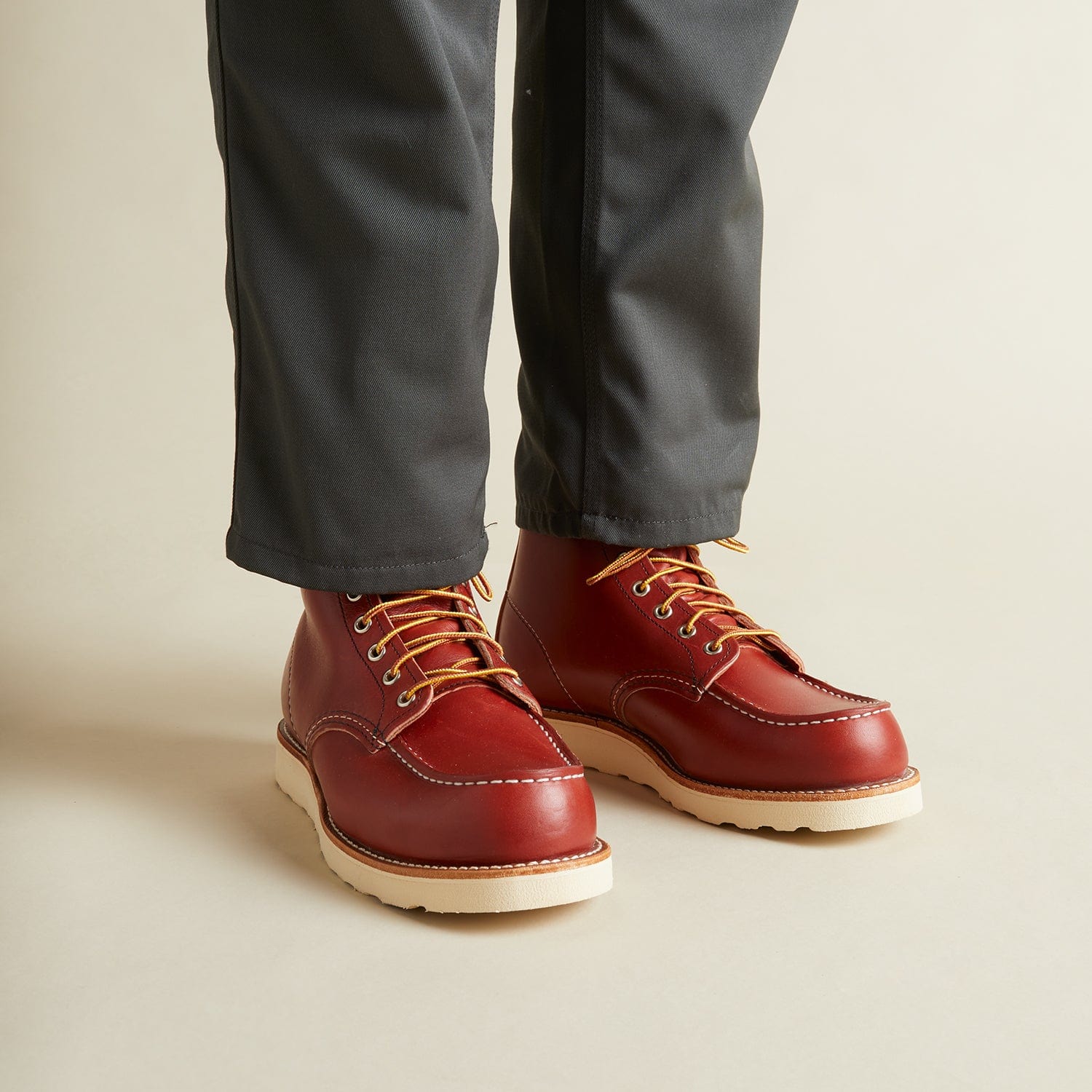 Red wing moc store toe irish setter