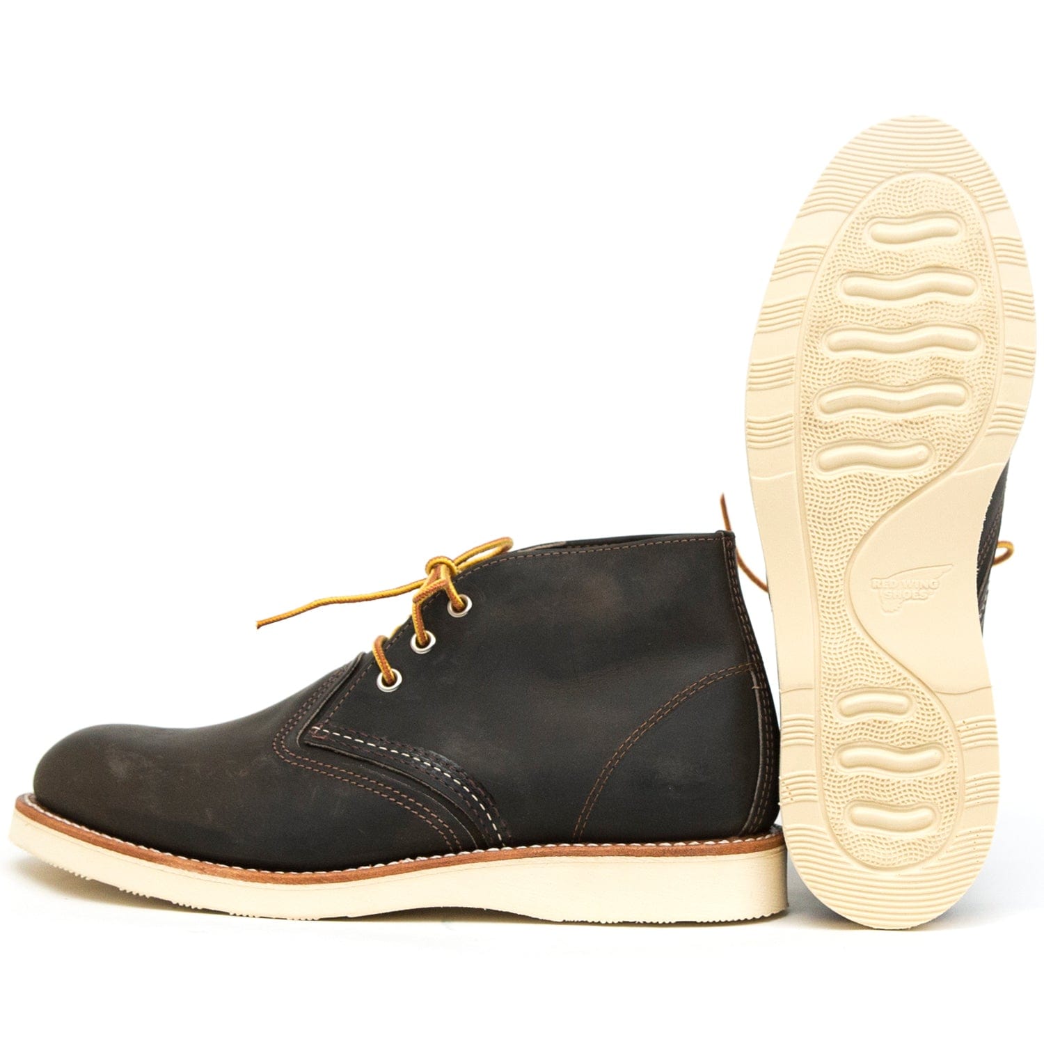 3150 Work Chukka Charcoal Rough & Tough – Red Wing