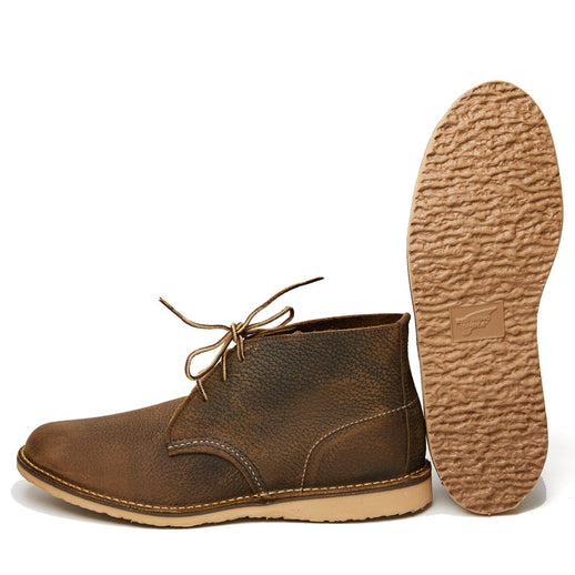 redwingamsterdam 3327 Weekender Chukka Olive Roughneck Mohave