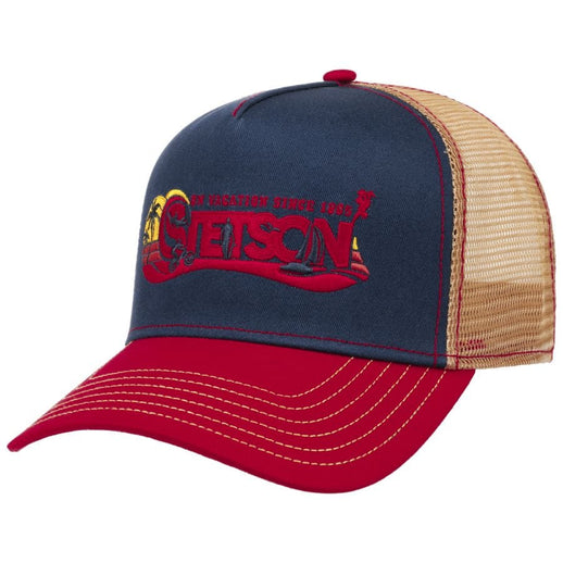 Red Wing Amsterdam Stetson Trucker On Vacation Cap