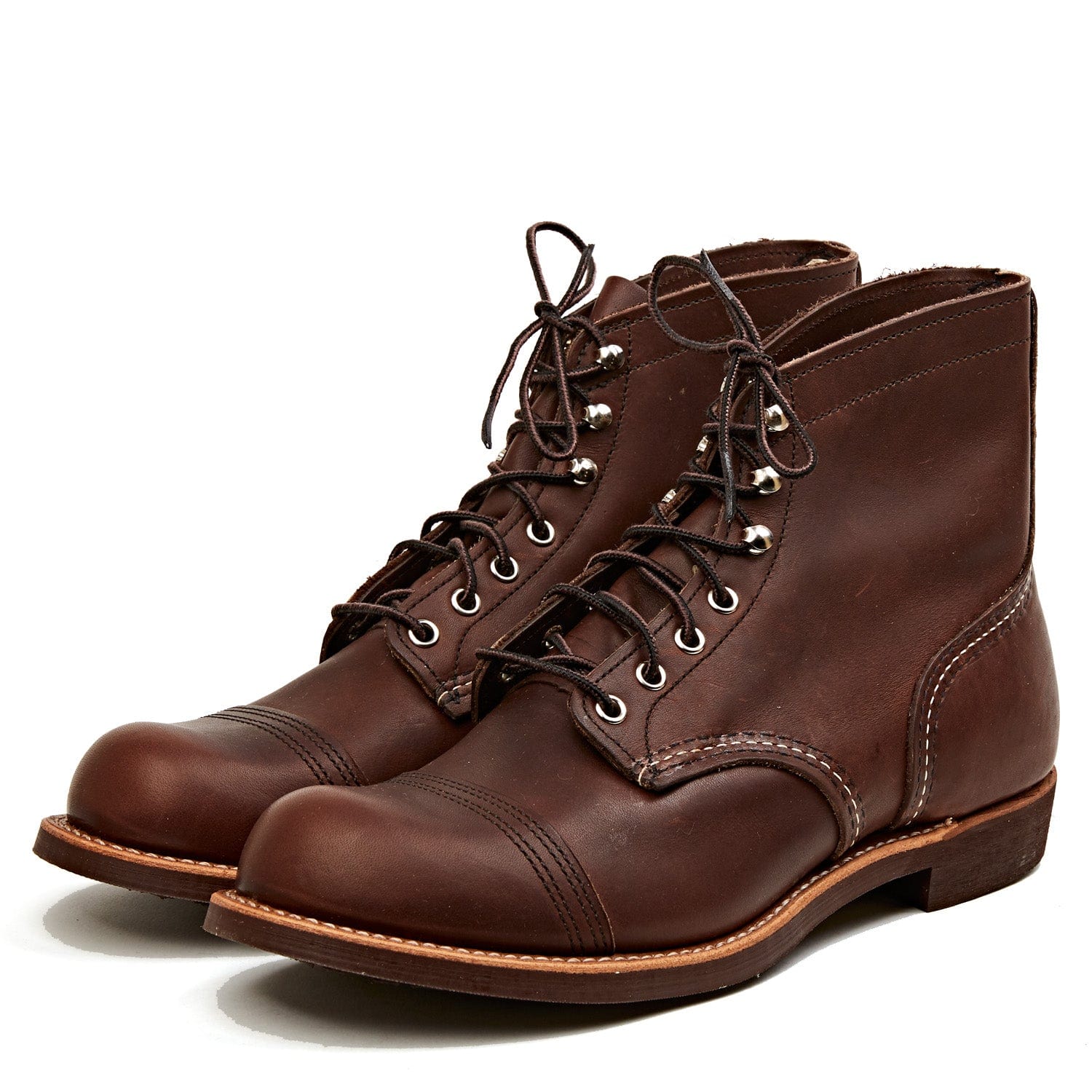 Ankle boots Red Wing Shoes - Iron Ranger brown ankle boots - 08111D