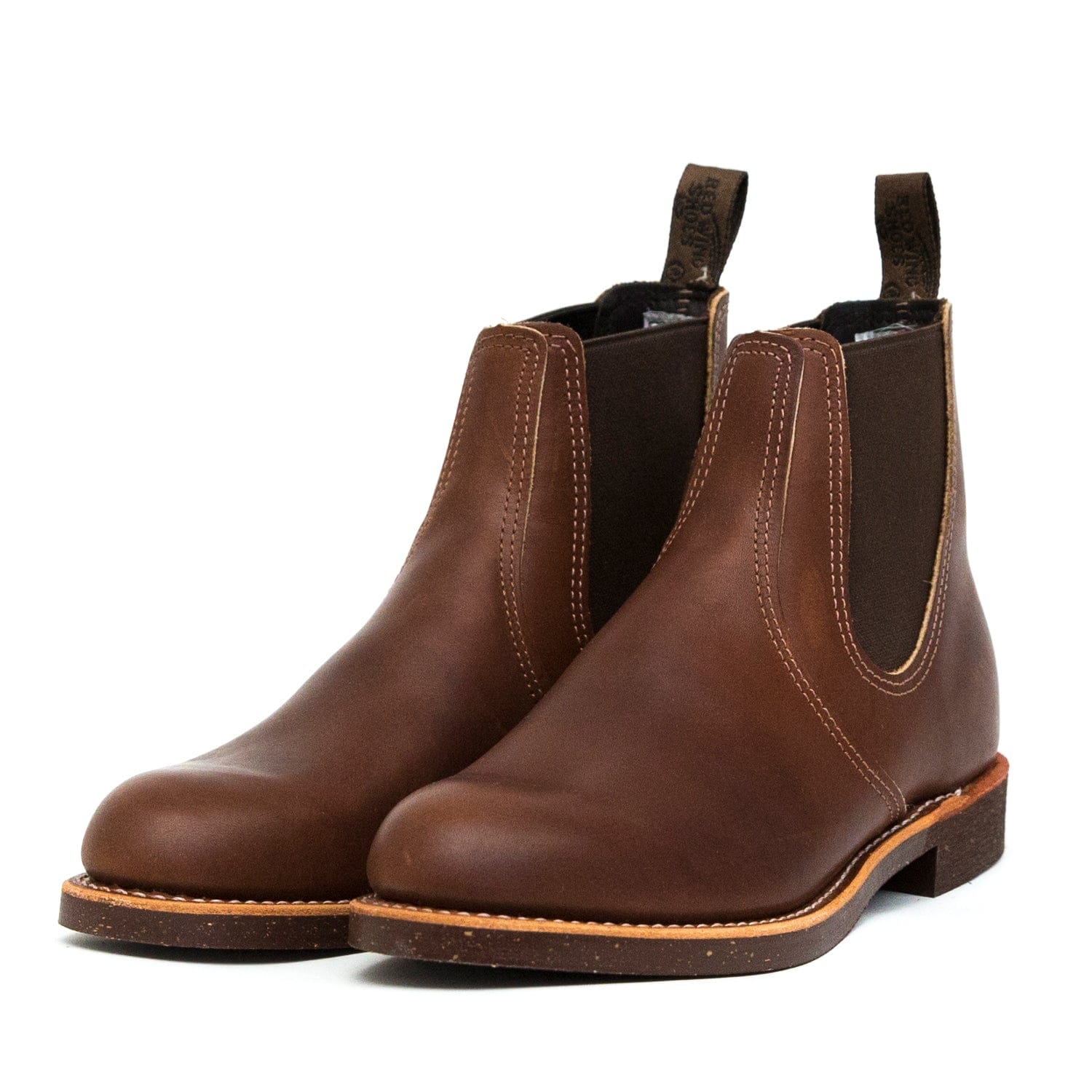 sko chef Ferie 8201 Chelsea Rancher Amber Harness – Red Wing
