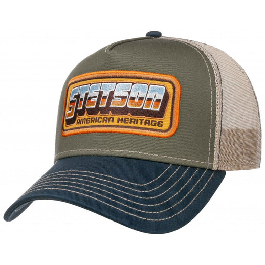 Red Wing Amsterdam Stetson Trucker American Heritage Chrome Cap
