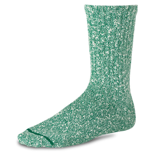 Chaussettes en coton chiné – Vert