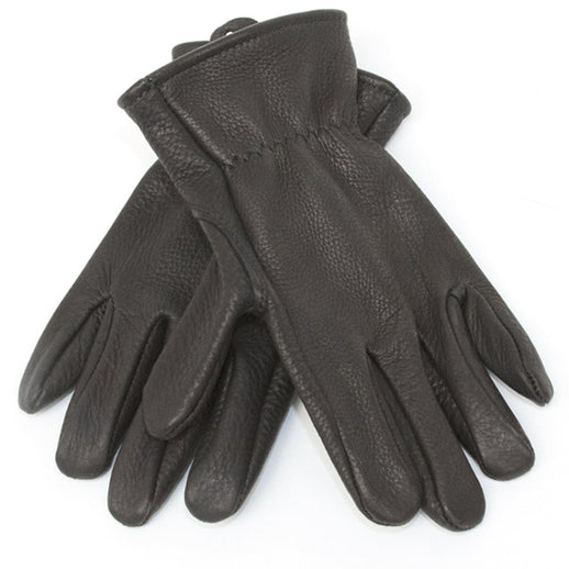 redwingamsterdam Unlined Glove in Black Buckskin Leather s