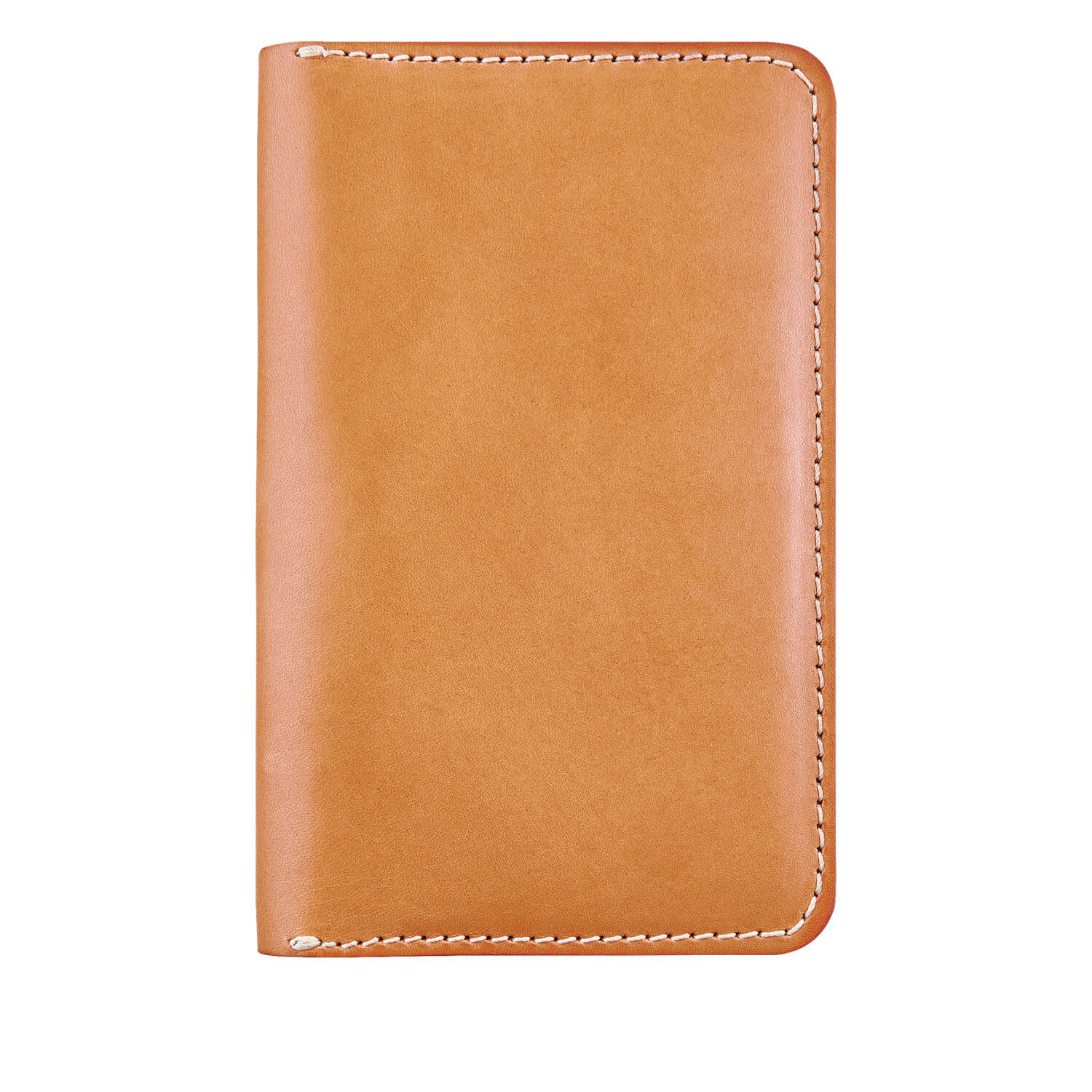 Russet Leather iPhone Full Cover Credit Card Case and Wallet. 