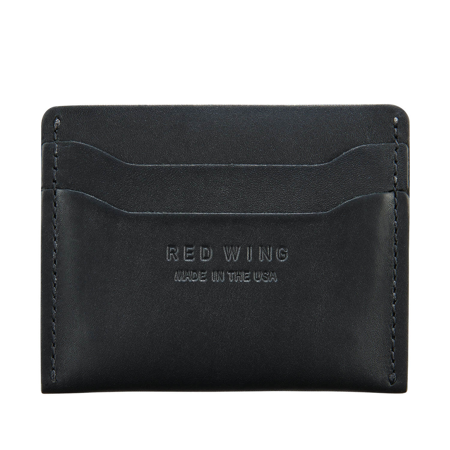 Credit Card Wallet, Leather, Black/ Red, Credit Card Holder