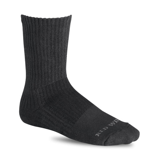 Cotton Cushion Socks - Black