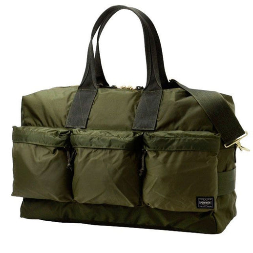 Porter Yoshida & Co. Force 2Way Duffle Bag - Olive Drab