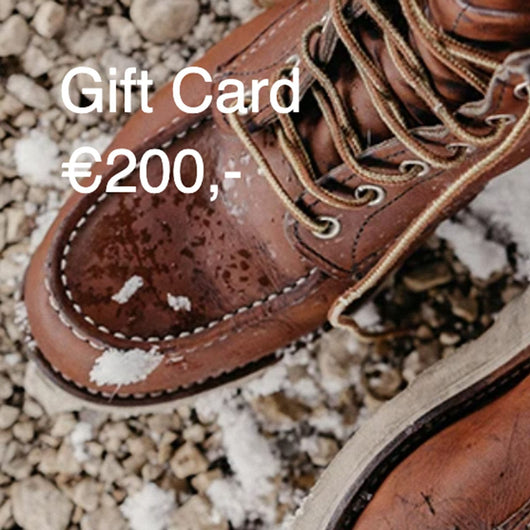 Red Wing Amsterdam gift card