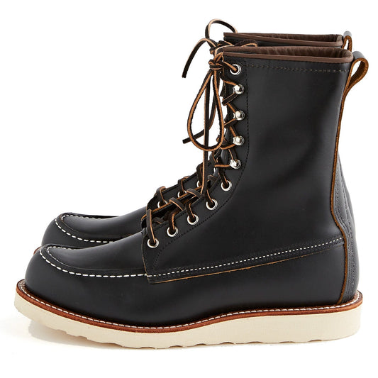 Red Wing Amsterdam 8829 8'' Classic Moc Toe Black Klondike - Billy Boot 99702664 889475727205