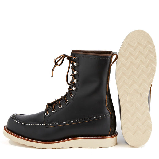 Red Wing Amsterdam 8829 8'' Classic Moc Toe Black Klondike - Billy Boot