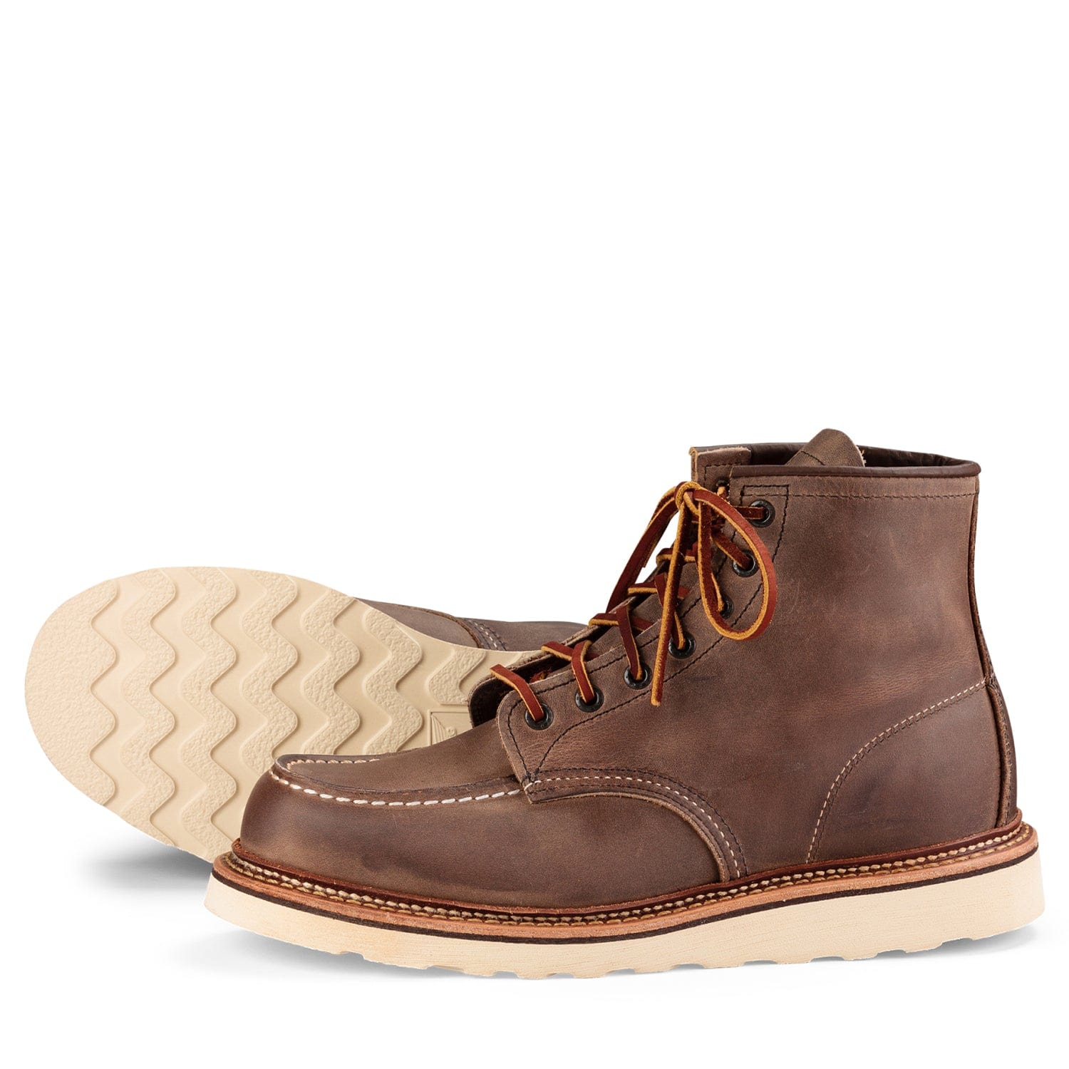 Red Wing Amsterdam 8883 Classic Moc Toe Concrete Rough & Tough