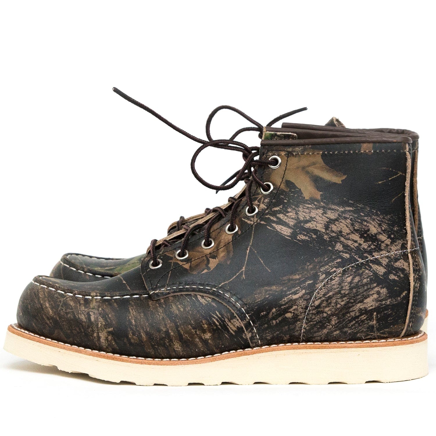 Red Wing Amsterdam 8884 6" Classic Moc Mossy Oak Camouflage 35460488 889475236998