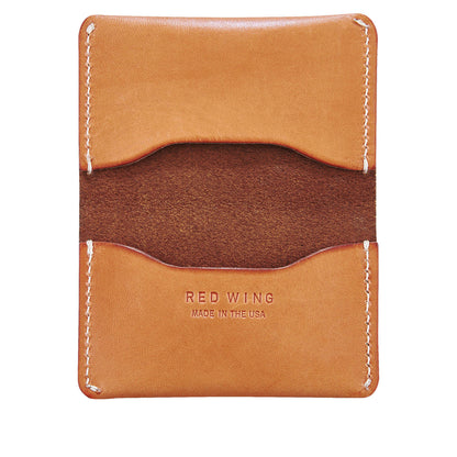 redwingamsterdam Folded Card Holder - Vegetable Tanned 87358088 889475515444