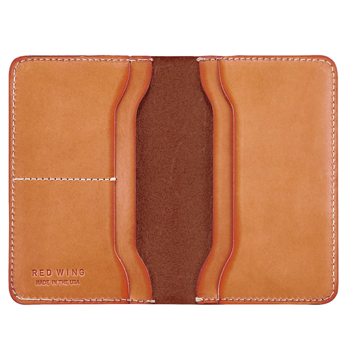 redwingamsterdam Passport Wallet - Vegetable Tanned 86342280 889475515437