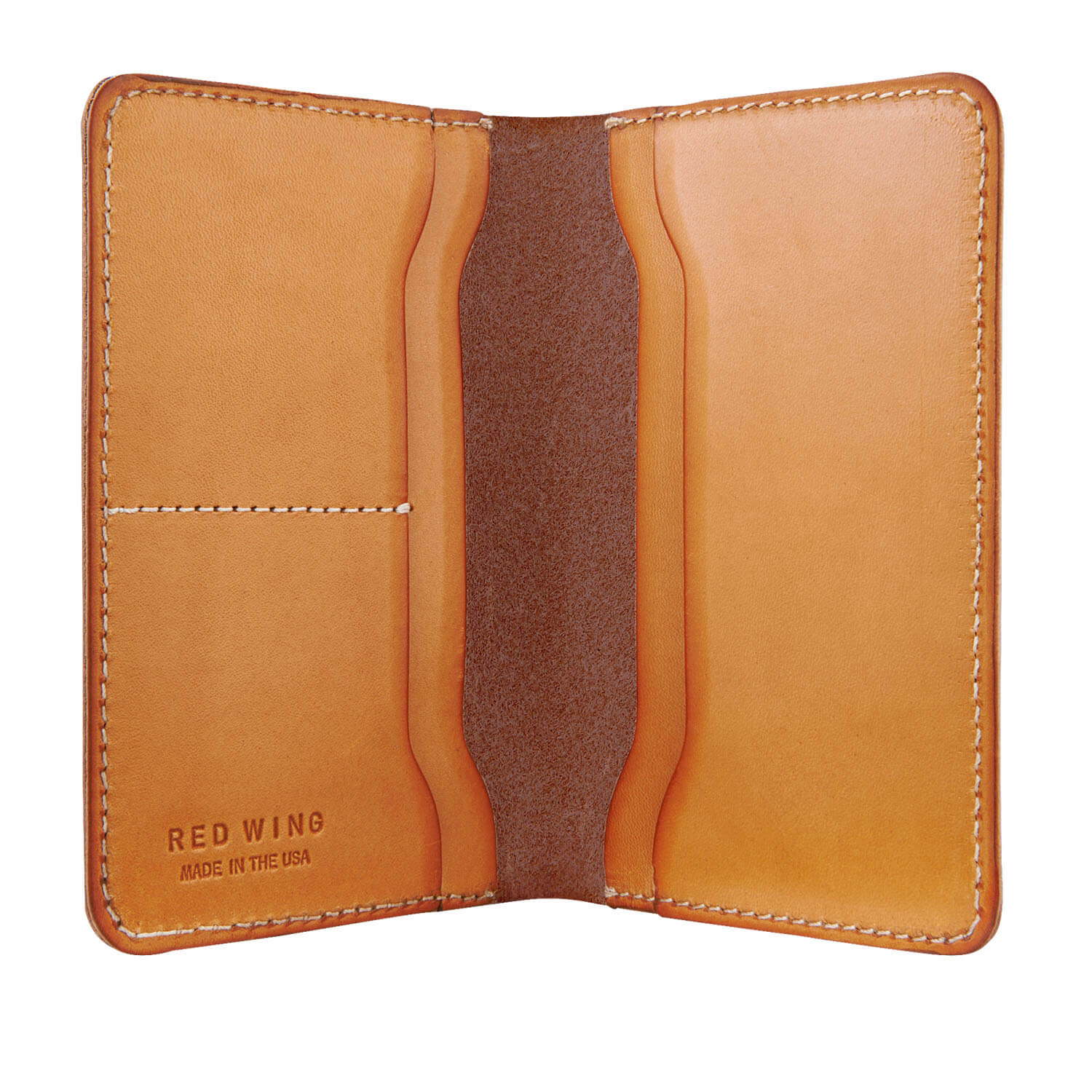 redwingamsterdam Passport Wallet - Vegetable Tanned 86342280 889475515437