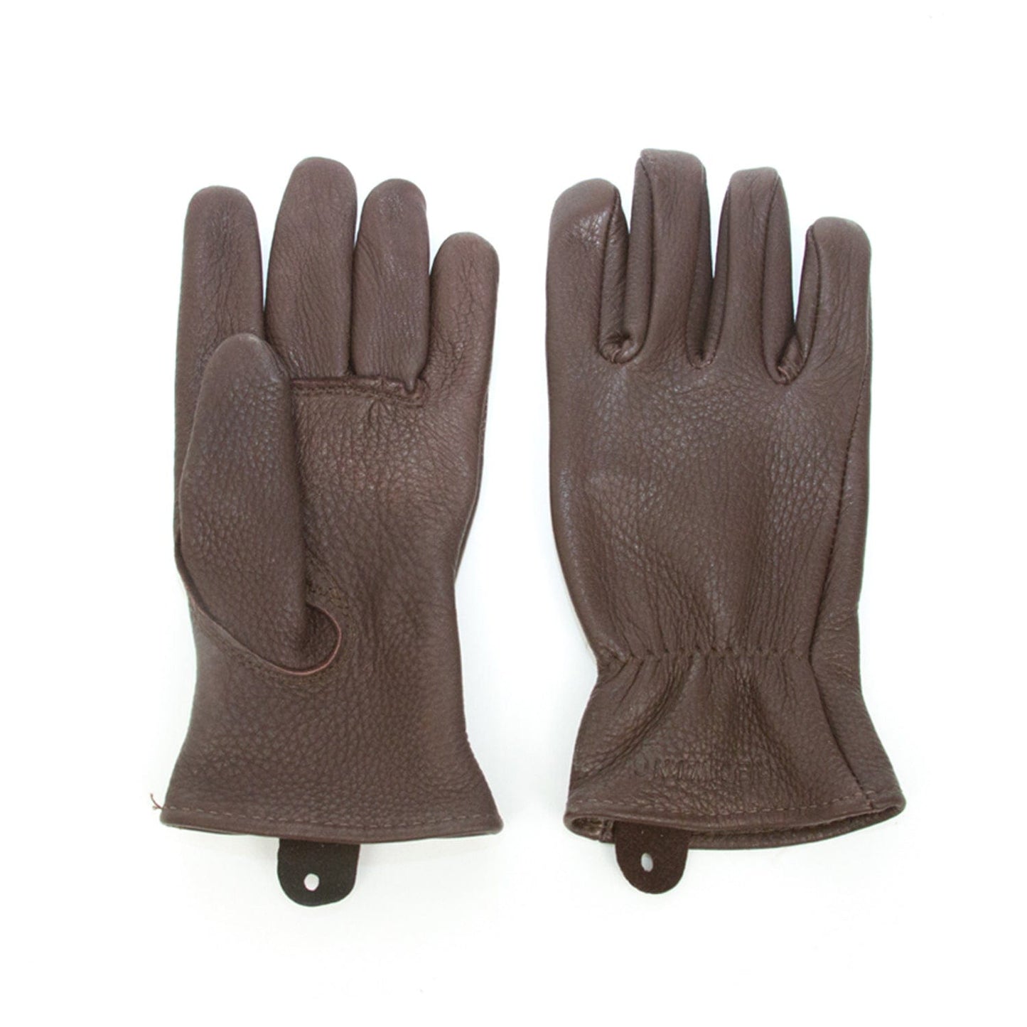 Red Wing Amsterdam Unlined Glove in Brown Buckskin Leather