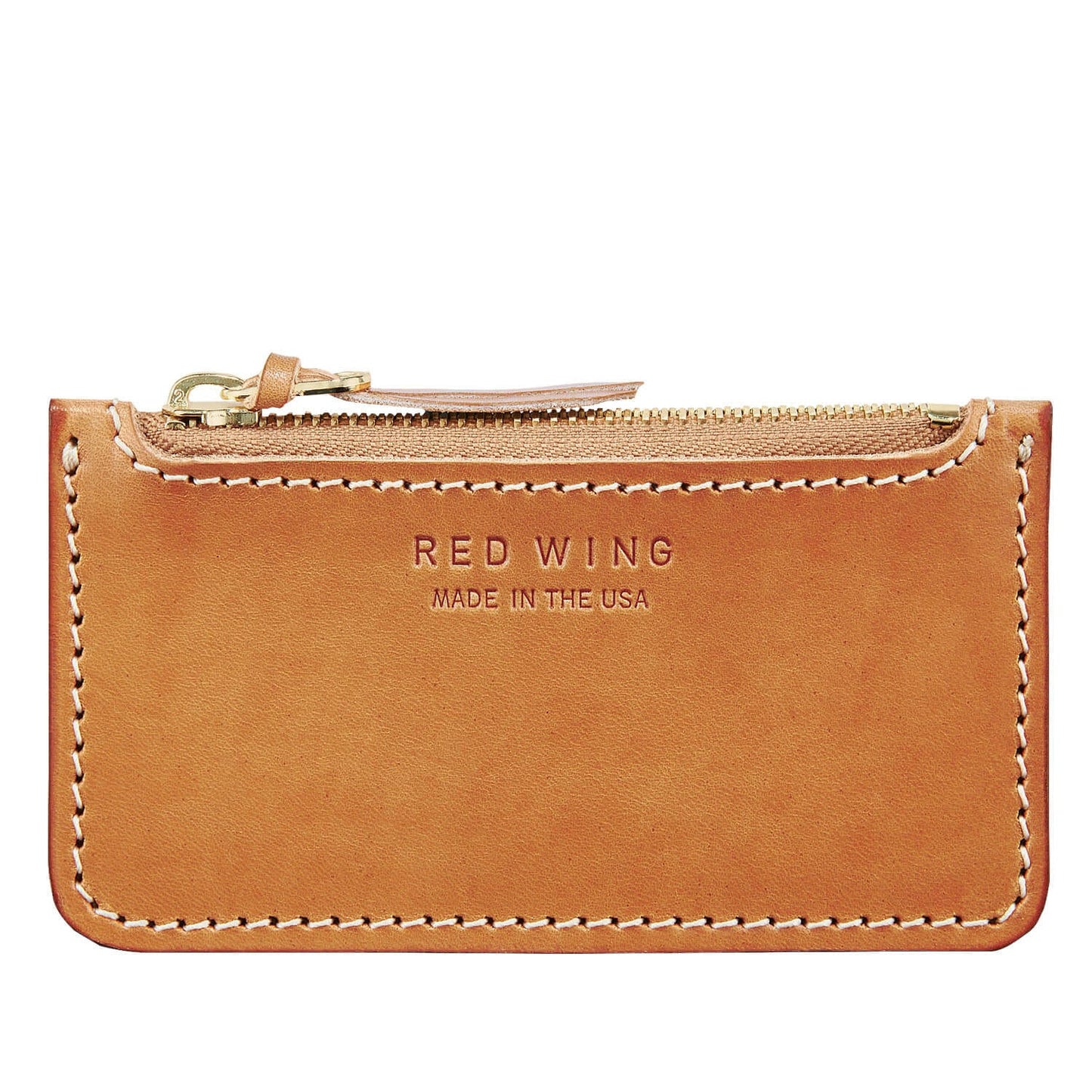 redwingamsterdam Zipper Pouch - Vegetable Tanned 88341128 889475515451